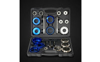 22 Pieces Portable Storage Case Universal Oil Seal Puller Installer Kit Long-Lasting Construction Camshaft Seal Installer Remover Set Time-Saving for Auto Technicians, Mechanics, DIY Enthusiasts, Garage