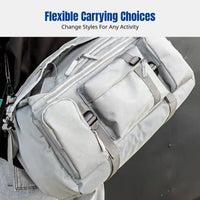 Men's Travel Backpack, Wet/Dry Separation, Large Capacity, Sports, Gym, Shoulder/Crossbody