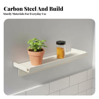 Extendable Design Windowsill Extender No-Drill Installation Kitchen Organizer Attractive Mount Countertop Shelf Space-Saving for Renters, Homeowners, Students, Window Sill, Bathroom