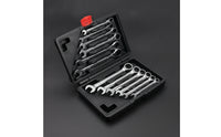 12 Pieces Wrench Set with Case Vanadium   Steel Combination Wrench Set Resistant Hand Tools for Diyers, Auto Repair