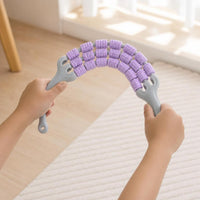 KDST Kids 4-Row Roller Massager for Muscle Relaxation and Sensory Training