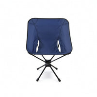 Swivel Camping Chair Foldable Folding Swivel Chair 360-Degree Rotating Furniture for Camping, Outdoor Enthusiasts, Fishing