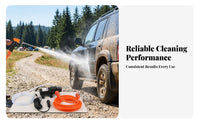 12V Car Washer Kit Portable High Pressure Cleaning Pump Kit Multi-Purpose