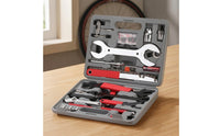 Bike Tool Kit with Storage Case Hard-Shell Tools Organized for Cyclists