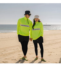 潜水服男女情侣泳衣分体长袖长裤水母服亲子套装儿童冲浪男士大码