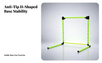 Tool Adjustable Height Hurdle Stable Base Sports Gear Soccer Training Hurdle