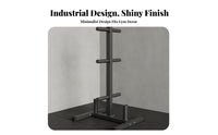Fixed Barbell Rack Space Saving Design Barbell Storage Stand Sturdy Construction Bar Storage Rack