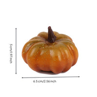 Pumpkin Ornament Decorative Artificial Pumpkin Small Decoration for Autumn Displays
