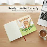 Kabaxiong Pocket Square Notebook Mini Portable Journal Diary