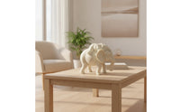 Elephant Figurine Textured Elephant Statue Cute for Coffee Table, Art Collectors