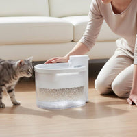 Cat Water Dispenser Multi Layer Filtration Cordless Circulating Water Dispenser Pet Waterer for Cats, Dogs
