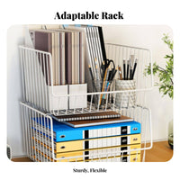 3-Tier Rolling Basket Shelf Movable with casters Utility Cart Multilevel Design