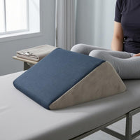 Leg Elevating Pillow Triangular Wedge Leg Cushion Knee Support Pillow Textured Reclining Aid Raised Position