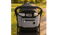 Pet Carriage Organizer Hanging Straps Carriage Organizer Bag Zippered Pocket for Travel