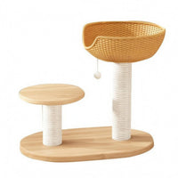 Wood Feline Climber  Perches Animal Furniture Sturdy and Stable