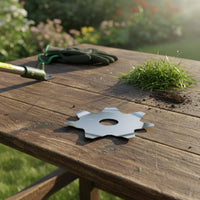 Lawnmower Anti-Winding Plate Prevents Jamming Anti-Snag Trimmer Blade Increases Efficiency Star-Shaped Grass Deflector for Lawn Care, Gardening