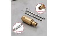 Impact Electric Wrench Adapter with Long-Lasting Square Shank Drill Adapter Sturdy Attachment Quick-Connect for Home Repair
