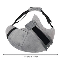 Arm Pillow with Shoulder Strap Adjustable Arm Support Pillow Supportive Cushioned for Post-Surgery Patients, Bed, Sofa