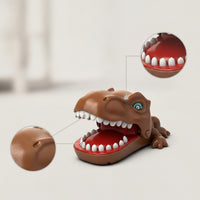 Interactive Finger Biting Game Compact Finger Biting Dinosaur Fun Dinosaur Dentist Game Portable for Children, Families, Toddlers, Party, Classroom, Travel