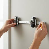 Measuring Bar Frame Hanging Tool Clamps Picture Hanging Tool Adjustable Sliding Connector