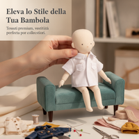 Doll Clothes Casual Shirt for 15cm-20cm Cotton Dolls