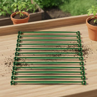 36 Pieces Easy to Use Plant Stake Arm Reusable Trellis Connector Clip Sturdy Plastic Garden Stake Connector Expandable for Gardeners, Outdoor, Greenhouse