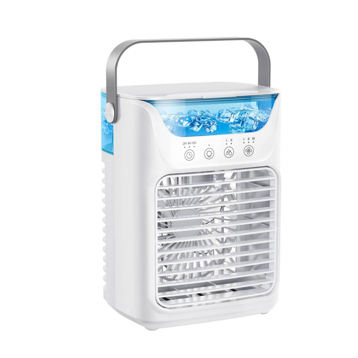 Portable Desktop Misting Fan 3 Speeds Mini Air Cooler Fast Cooling for Bedroom, Dorm Room, Camping