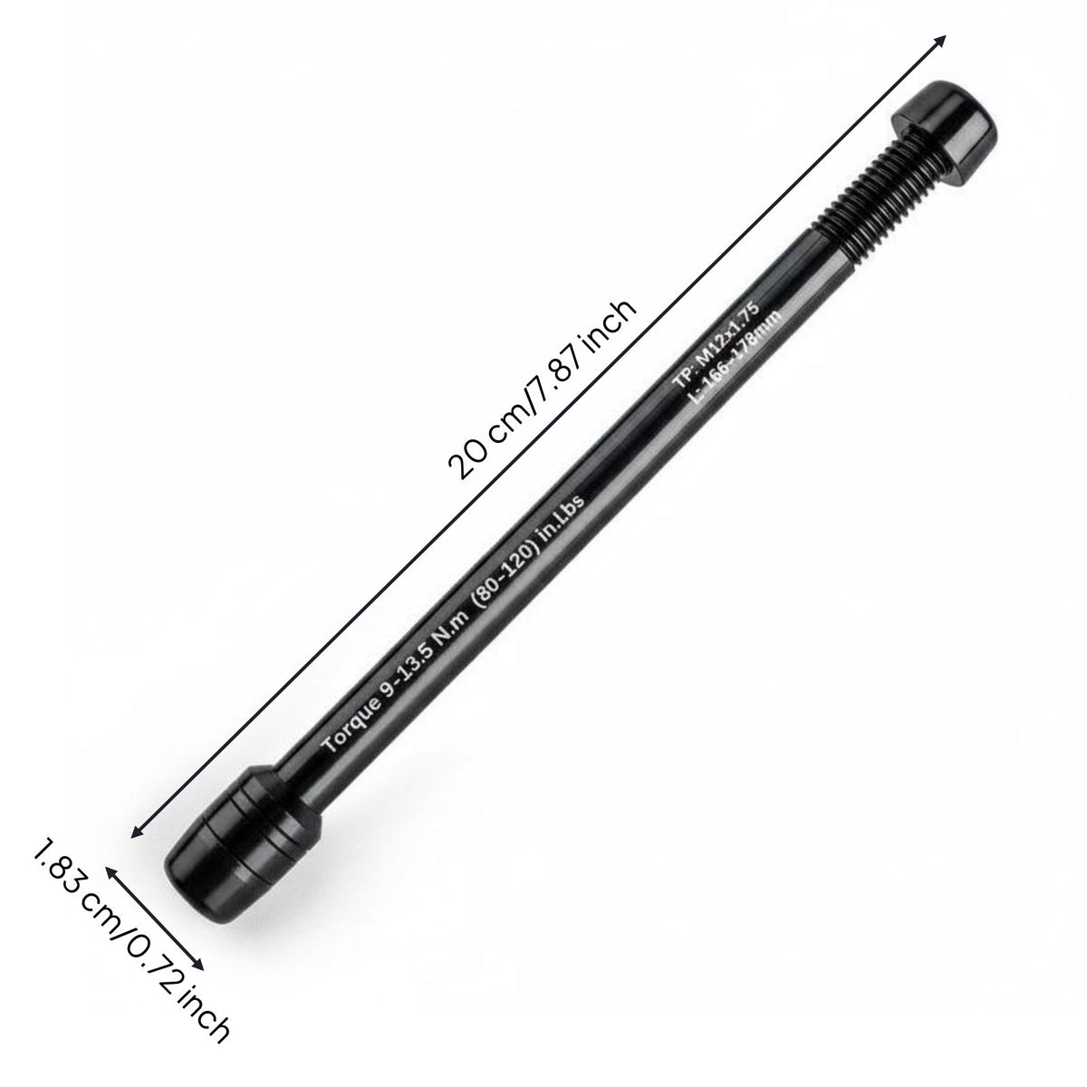 Bike Thru Axle Adapter 12mm Axle Adapter High Strength for Biking Workout