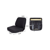Adjustable Position Slide Rails Universal Forklift Seat Ergonomic Design Universal Tractor Seat High-Rebound Foam Cushion for Farmers