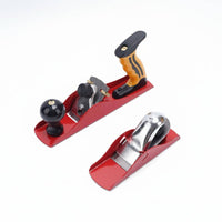 2 Pieces Carpenter Plane Set Metal Hand Plane Smooth Planing Carpentry Tools for Woodworkers