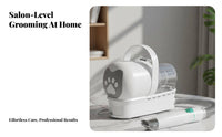 7-in-1 Pet Grooming Set Multifunctional Pet Grooming Vacuum Kit Powerful Suction Pet Hair Vacuum with Attachments