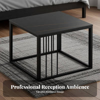 Business type Office Sofa and Table Combo Minimalist Design Multi-Seat Guest Sofa Modern Aesthetic Reception Seating sturdy Construction for Clients, Guests, Waiting Room, informal Meeting Space, Public Spaces