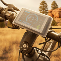 Transparent Electric Bicycle Display Guard Sleeve Flexible Electric Electric Bicycle Meter Cover Clear LCD Display Cover Dustproof for Commuters, Outdoor Cycling, Daily Commuting