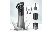 Electric Ear Irrigator Rechargeable Electric Ear Cerumen Removal Kit Earwax Removal Tool Handheld Cordless for Adults, Home