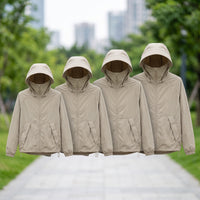 Calanbula Women's UPF50+ Sun Protection Hoodie Jacket with Detachable Brim