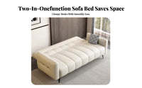 petclaw-resistant resistant key Tufted Sleeper Sofa Space-Saving convertable Seating Modern design Futon Couch Adjustable rear supportrest for Pet Owners, Apartment Dwellers, property owners, Living Room, awayice