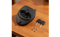 RV Compartment Door Lock Weatherproof Fishtail Handle Panel Lock Rust-Resistant Locking Hardware for Boat
