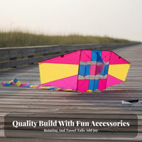 Detection Kite Easy to Fly Large Single Line Kite Light Wind Performance