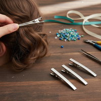 Premium Thickened Alligator Hair Clips for DIY Hair Accessories