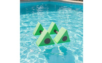 Triangular Water Dumbbell Lightweight EVA Foam Water Dumbbell Compact Aquatic Exercise Dumbbells for Swimmers