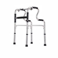 Forearm Support Assistance Device Easy to Use Folding Restorative Assistance Device Sturdy Stainless Steel Walking Frame Mobility Support for Elderly People