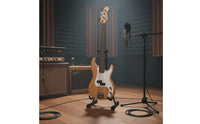 Beginner Friendly 4-String Electric Bass Gloss Finish 4 String Electric Bass Clear Tone for Beginners, Practice