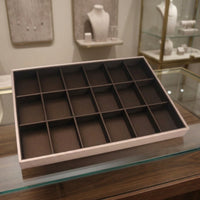 Jewelry Display Tray Compact Jewelry Organizer Tray Metal Modern for Dresser