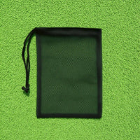 Golf Ball Pouch Lightweight Golf Ball Storage Bag Mesh Bag with Drawstring Compact for Golfers, Driving Range