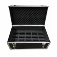 Phone Storage Box with Lock Lockable Cell Phone Locker with Handle Multi-Slot Secure for Teachers, Classroom, Meeting Room