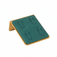 Metal Base Velvet Band Holder Display Stand Triangular Support Four-Slot Band Holder Stand
