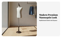 Stable Base Children's Clothing Display Lightweight Child Mannequin Easy to Assemble Child Mannequin Torso Decorative for Boutique Owners, Online Sellers, Shop Window, Trade Exhibition, Photography Studio, Sewing Room