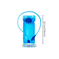 Large Opening Sports Water Bag with Straw Leak-Proof Design Hydration Bladder Sip Valve Outdoor Gear Lightweight for Cyclists, Cycling