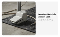 Coil Return 5 Port 2 Position Foot Valve Hands-Unrestricted Operation Pneumatic Foot Pedal Valve Long-Lasting Metal Construction Air Pressure Control Pedal Direct Action for Industrial Workers, DIY Enthusiasts, Workshop, Manufacturing Plants