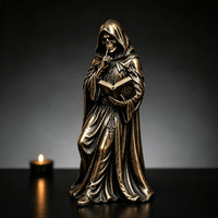 Gothic Reaper Bookshelf Statue